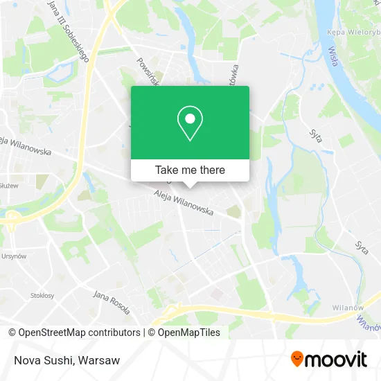 Nova Sushi map