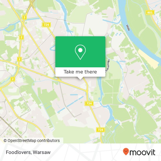 Foodlovers, ulica Rumiana 5 02-956 Warszawa map