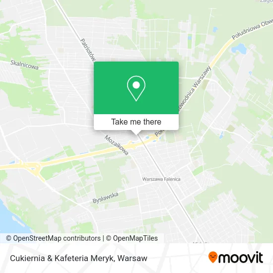 Cukiernia & Kafeteria Meryk map