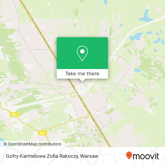 Gofry Karmelowe Zofia Rakoczy map