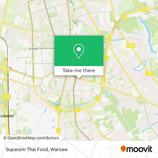 Suparom Thai Food map