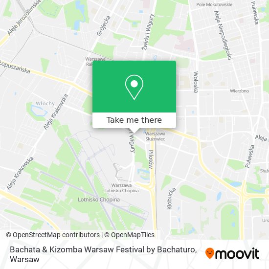 Карта Bachata & Kizomba Warsaw Festival by Bachaturo