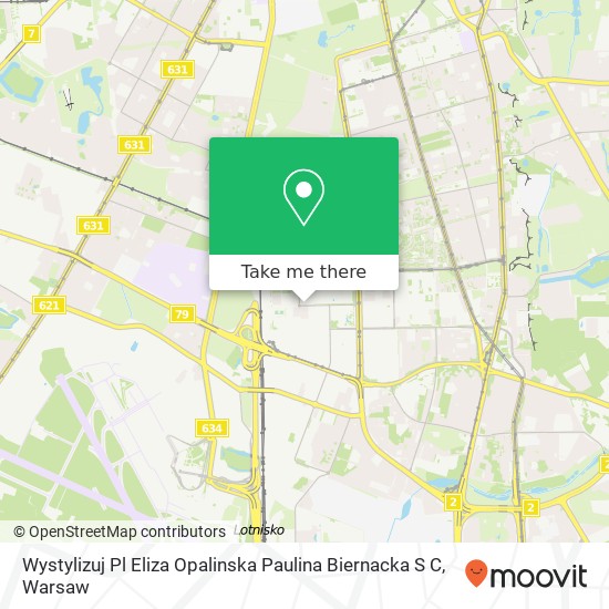 Wystylizuj Pl Eliza Opalinska Paulina Biernacka S C, ulica Konstruktorska 6 Warszawa map