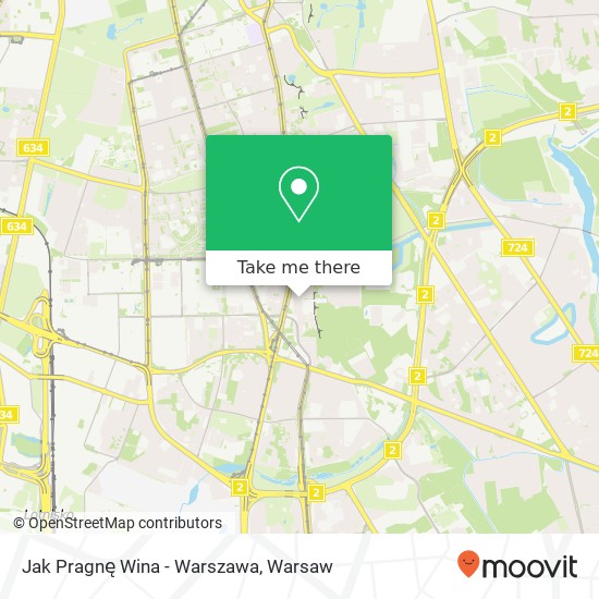 Jak Pragnę Wina - Warszawa, ulica Czerniowiecka 02-705 Warszawa map