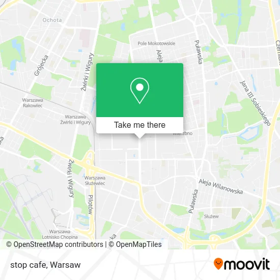stop cafe map