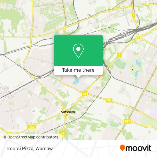 Карта Treorsi Pizza