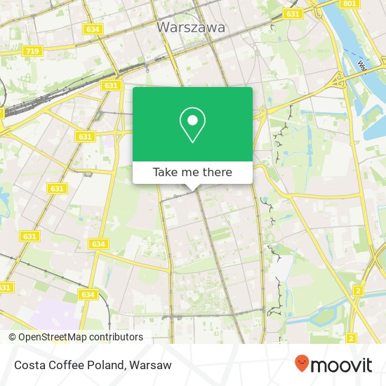 Costa Coffee Poland, ulica Rakowiecka 41 02-521 Warszawa map