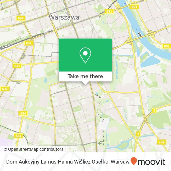 Dom Aukcyjny Lamus Hanna Wiślicz Osełko map