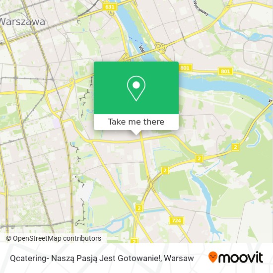 Qcatering- Naszą Pasją Jest Gotowanie! map