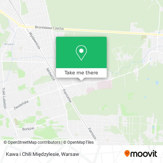 Kawa i Chili Międzylesie map