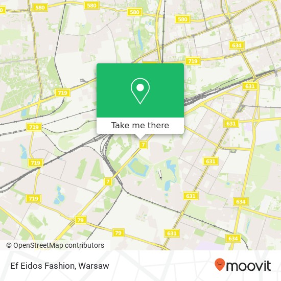 Ef Eidos Fashion, 02-368 Warszawa map