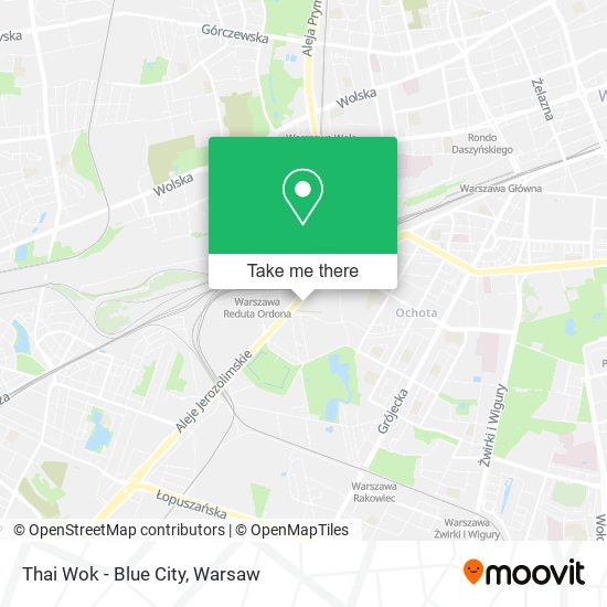 Thai Wok - Blue City map