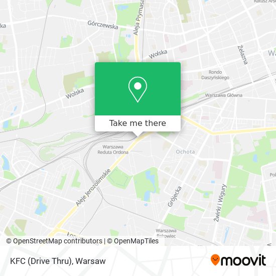 KFC (Drive Thru) map