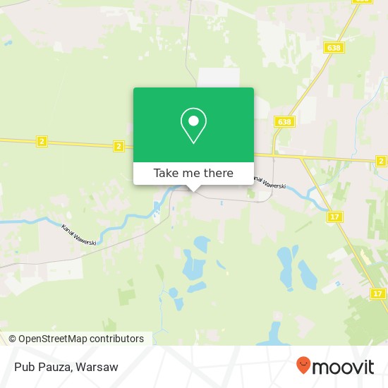 Pub Pauza map