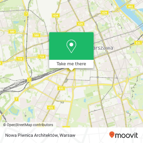 Nowa Piwnica Architektów, ulica Daleka 8 02-020 Warszawa map