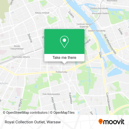 Карта Royal Collection Outlet