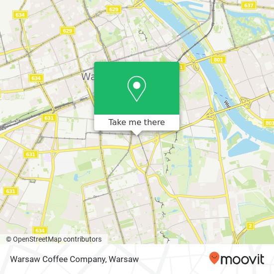 Warsaw Coffee Company, ulica Mokotowska 17 00-640 Warszawa map