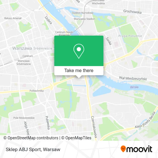 Sklep ABJ Sport map