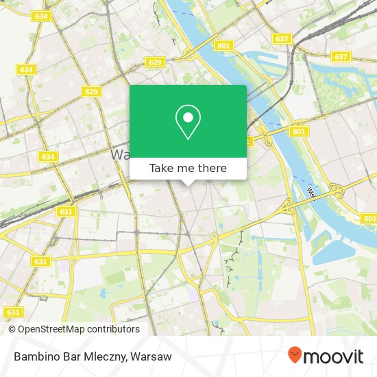 Bambino Bar Mleczny, ulica Krucza 21 00-525 Warszawa map