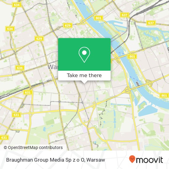 Braughman Group Media Sp z o O, ulica Krucza 16 Warszawa map