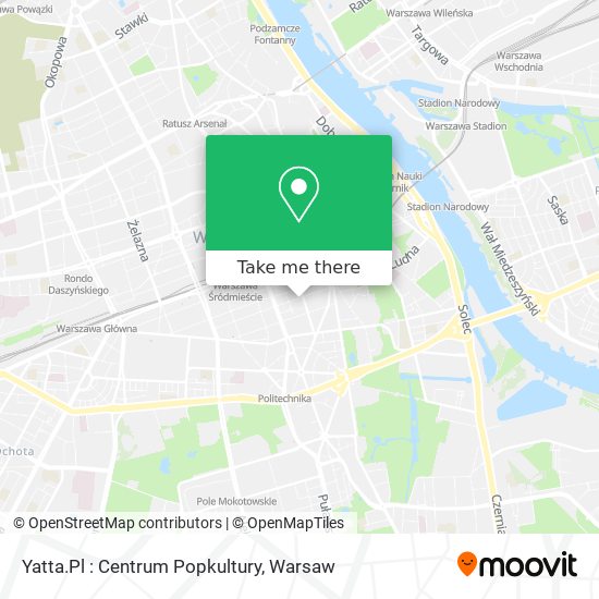 Yatta.Pl : Centrum Popkultury map