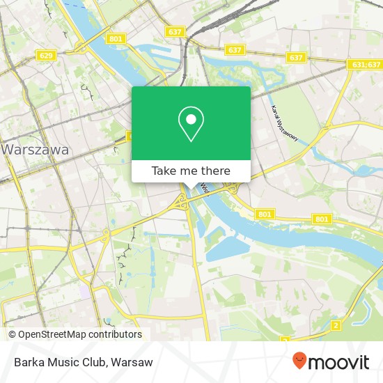 Barka Music Club map