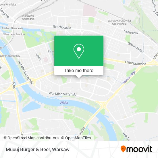 Muuuj Burger & Beer map