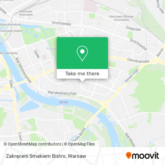 Zakręceni Smakiem Bistro map