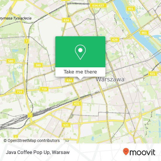 Java Coffee Pop Up, ulica Prosta 28 00-838 Warszawa map