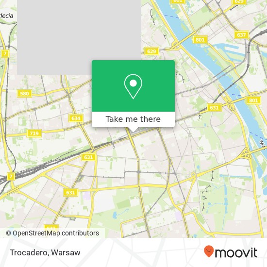 Trocadero, 00-117 Warszawa map