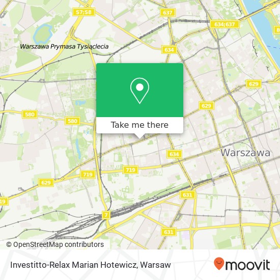 Investitto-Relax Marian Hotewicz, ulica Wolska 38 01-187 Warszawa map