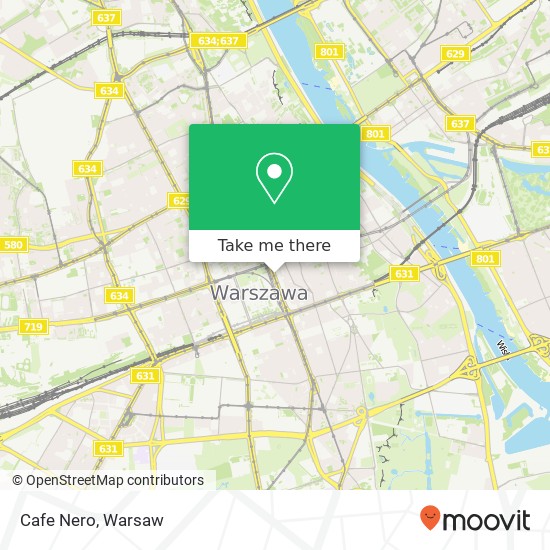 Cafe Nero, ulica Marszalkowska 124 00-008 Warszawa map