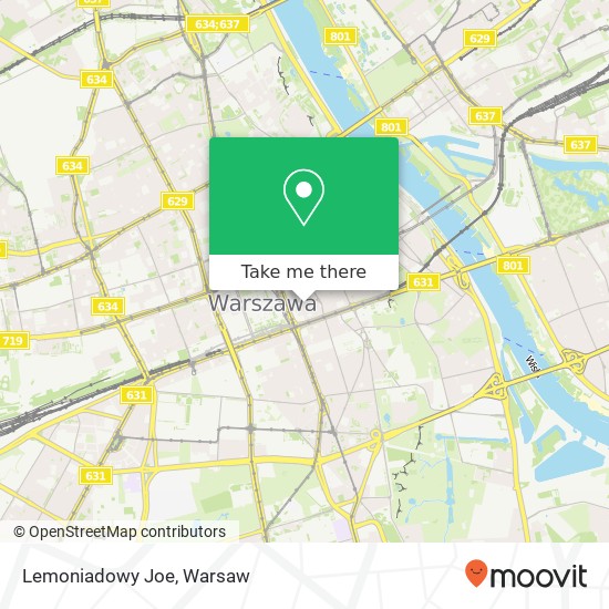 Lemoniadowy Joe, ulica Chmielna 28 00-020 Warszawa map