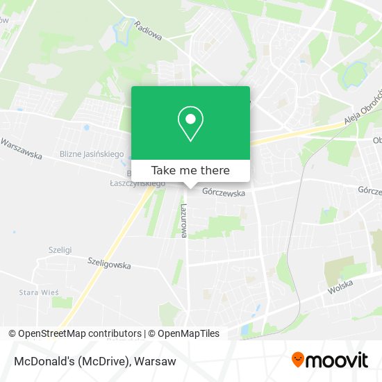 McDonald's (McDrive) map