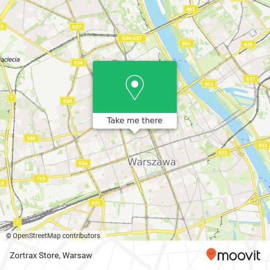 Zortrax Store, Warszawa map