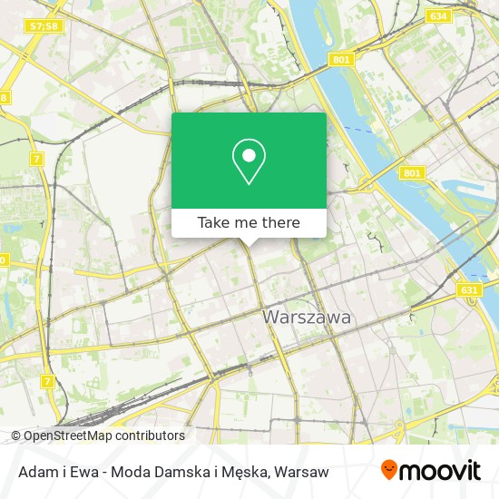 Adam i Ewa - Moda Damska i Męska map