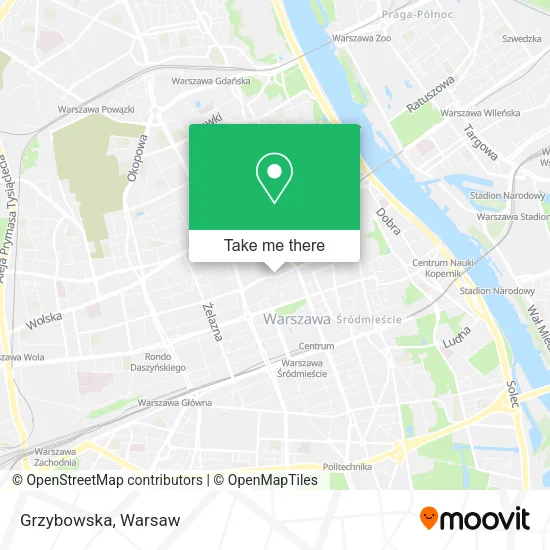 Grzybowska map