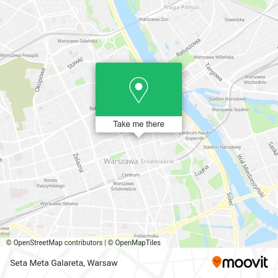 Карта Seta Meta Galareta
