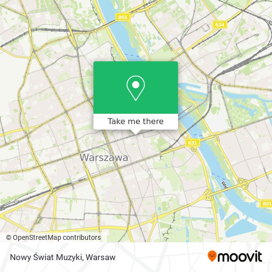 Nowy Świat Muzyki map