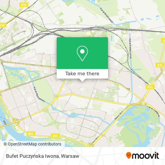 Bufet Puczyńska Iwona map