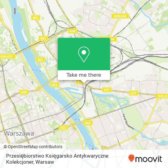 Przesiębiorstwo Księgarsko Antykwaryczne Kolekcjoner map