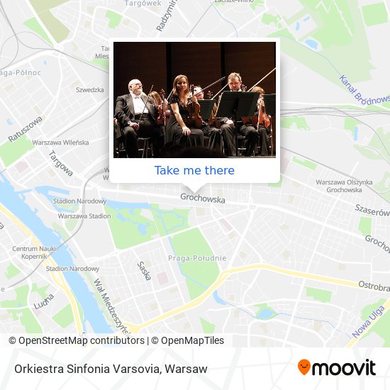 Карта Orkiestra Sinfonia Varsovia