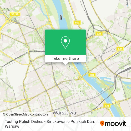 Tasting Polish Dishes - Smakowanie Polskich Dan map