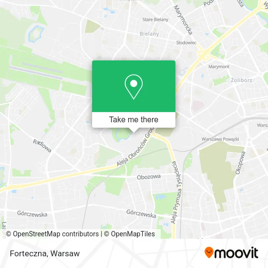Forteczna map