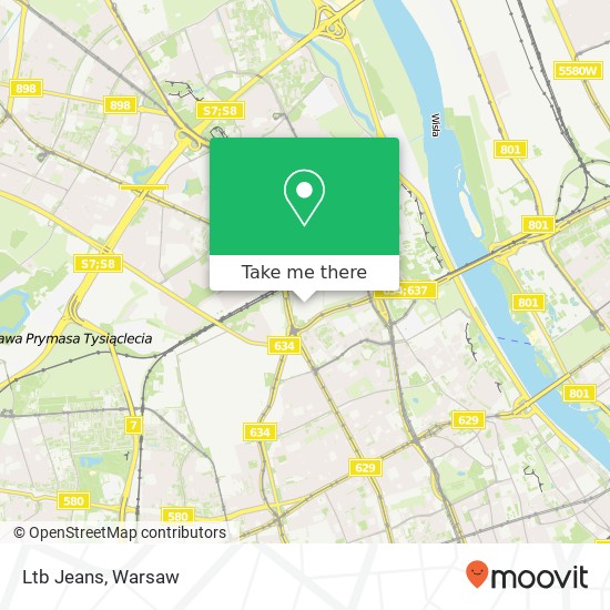 Ltb Jeans, 00-204 Warszawa map