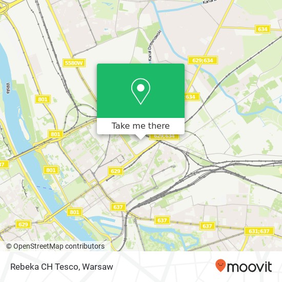 Rebeka CH Tesco, ulica Stalowa 60 03-429 Warszawa map