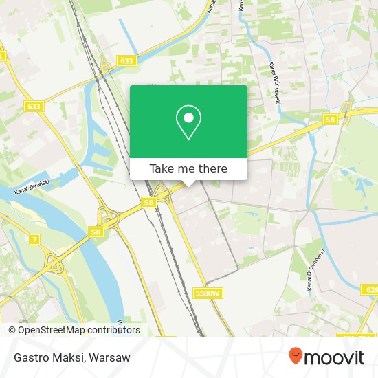 Gastro Maksi, ulica sw. Hieronima 8 03-243 Warszawa map