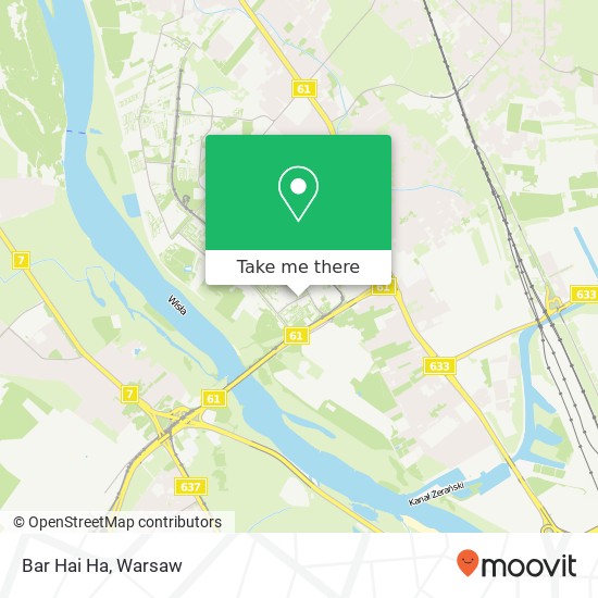 Bar Hai Ha, ulica Porajow 3 03-188 Warszawa map