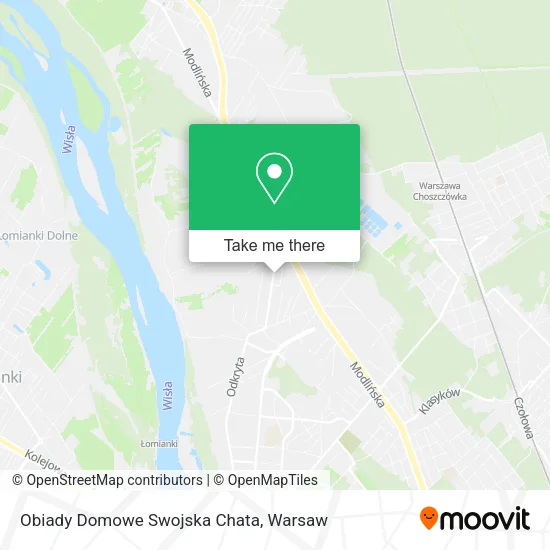 Obiady Domowe Swojska Chata map