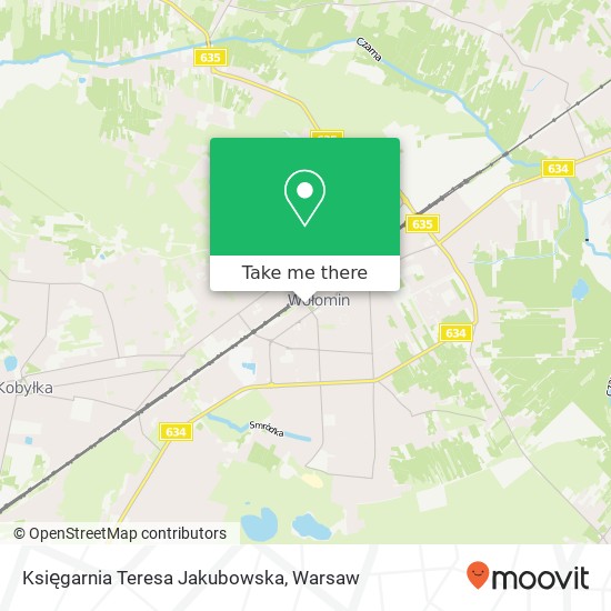 Księgarnia Teresa Jakubowska map